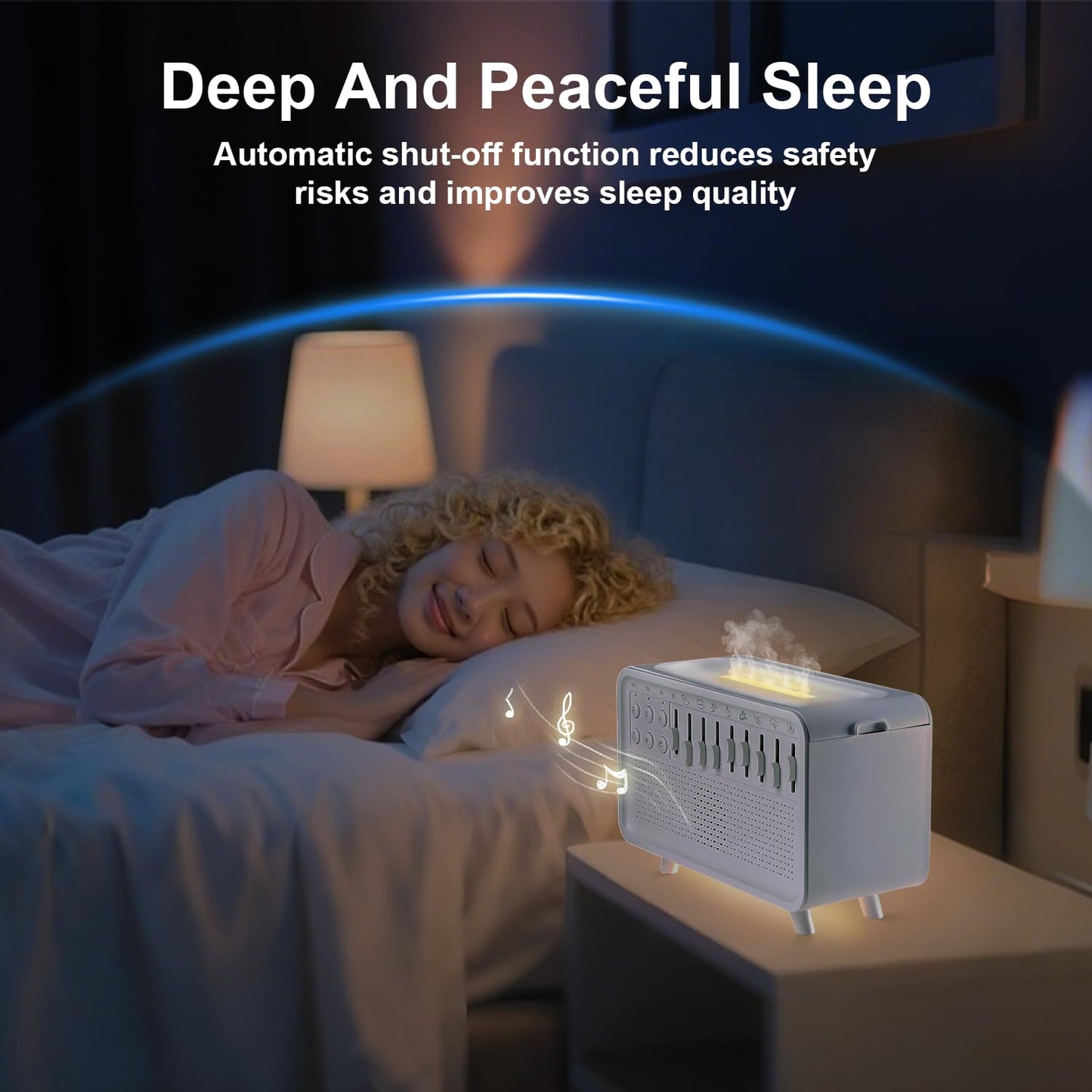 White Noise Night Light & Humidifier