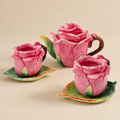 Blushing Rose Ceramic Tea Set