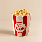 Retro Popcorn Ceramic Bucket