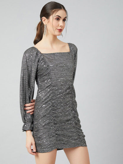 Raelynn Sequined Embellished Bodycon Dress