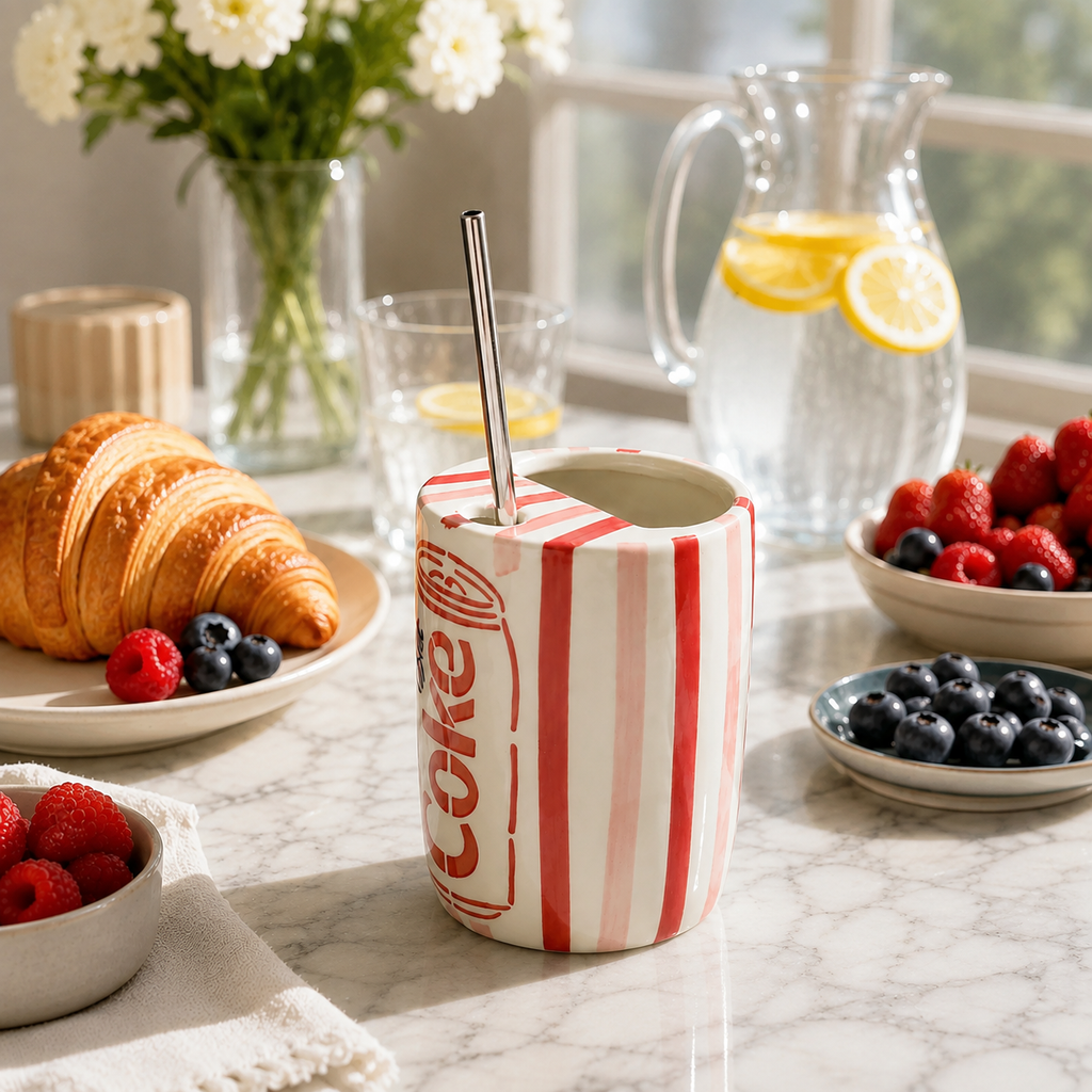 Diet Coke Sipper Ceramic Tumbler (500 ml)