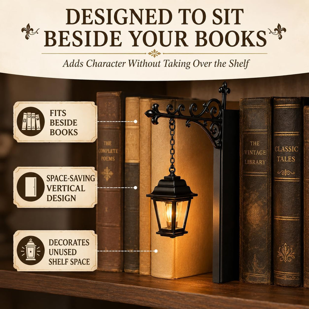 Haunted Library Lantern