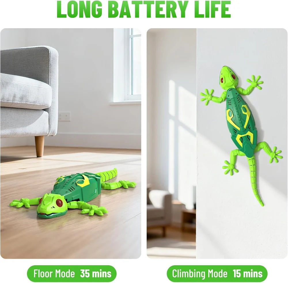 Wall-Crawling RC Gecko