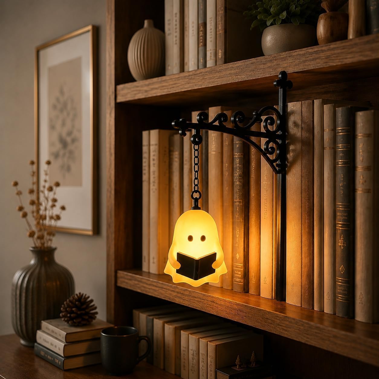 Little Ghost Book Lamp