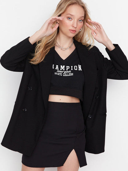 Brani Pencil  Mini Skirt