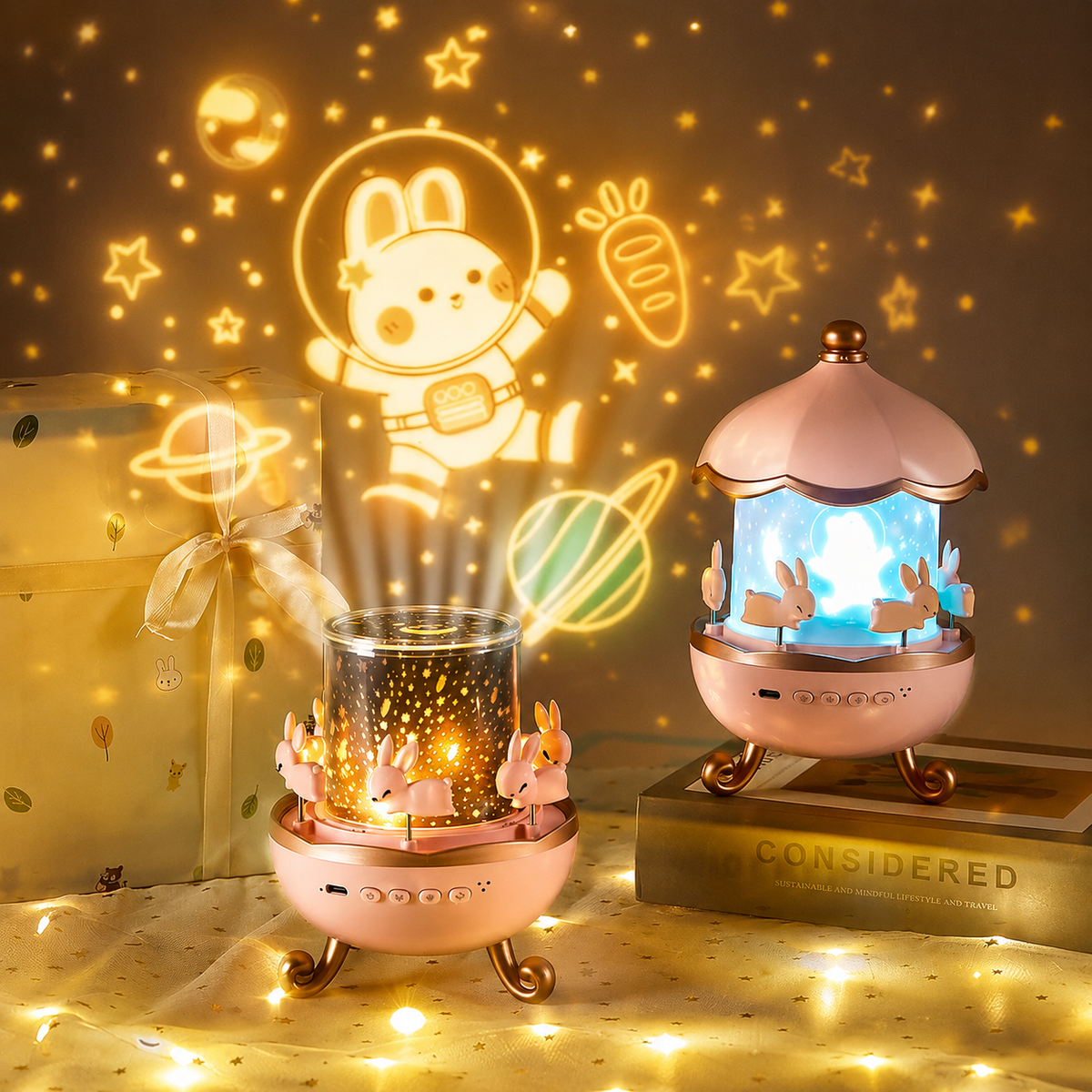 Bunny Dream Speaker Night Lamp