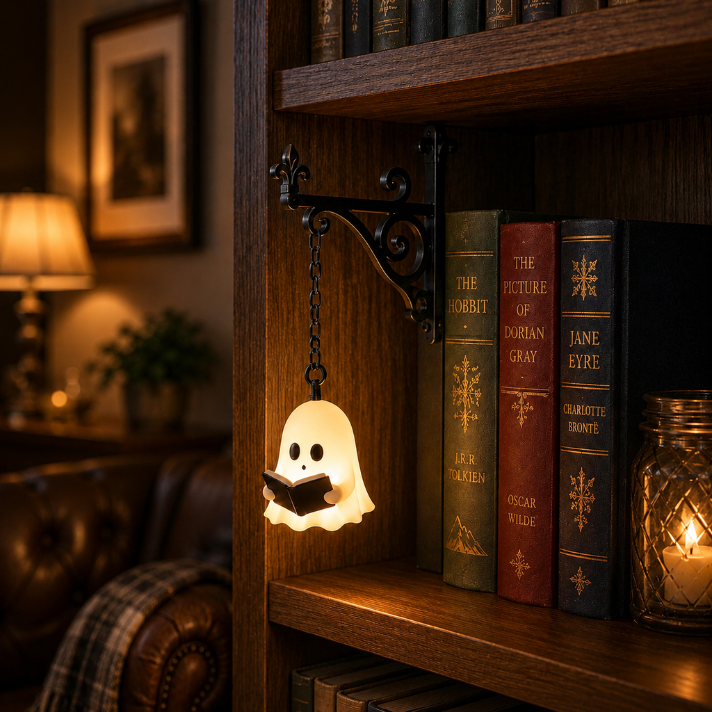 Little Ghost Book Lamp