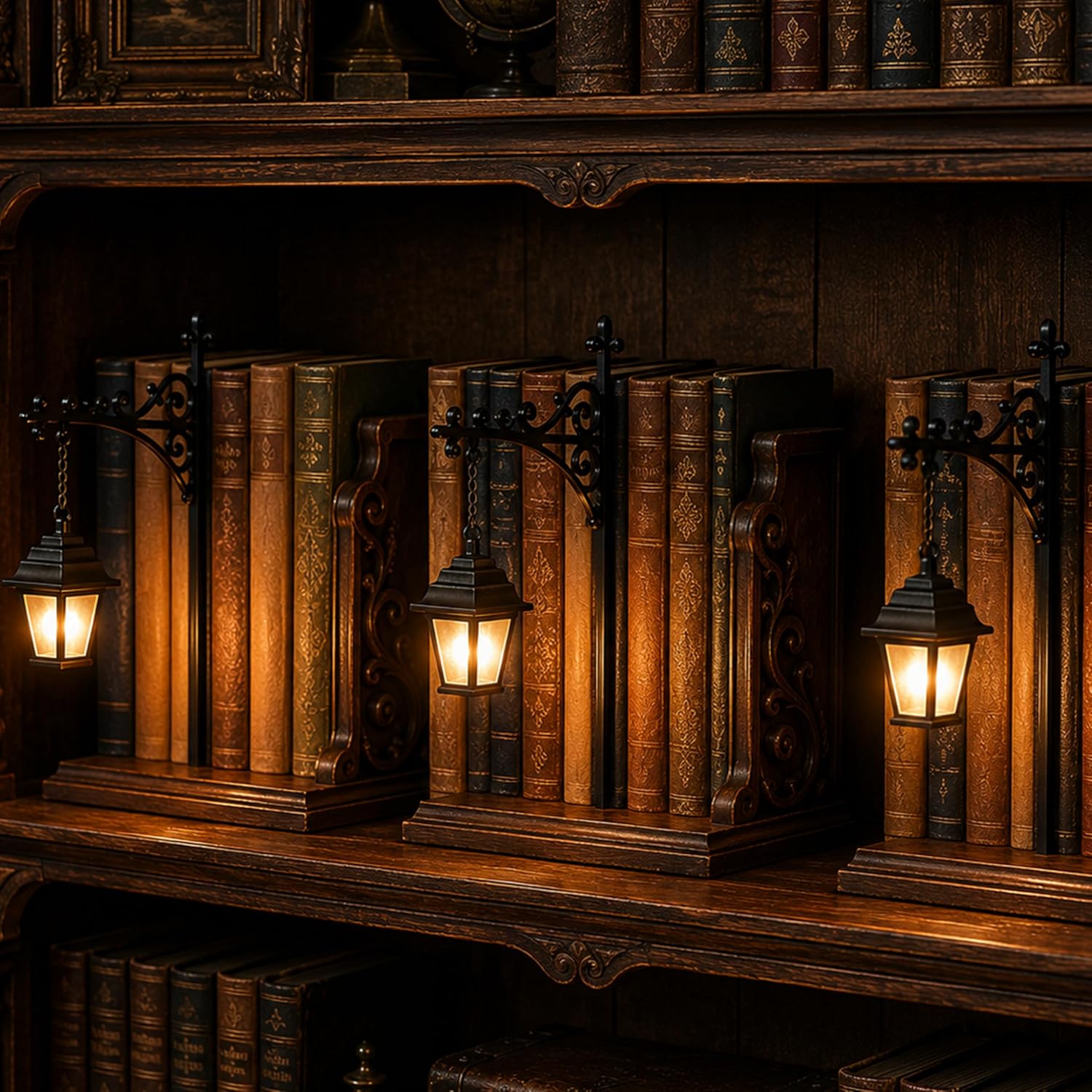 Haunted Library Lantern