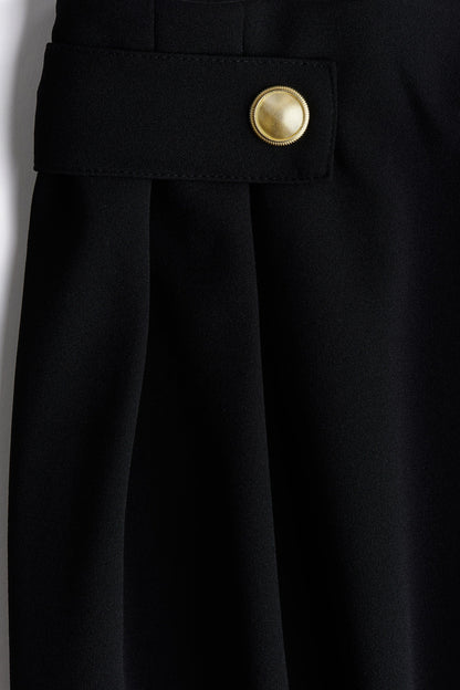 Black Jersey Trousers