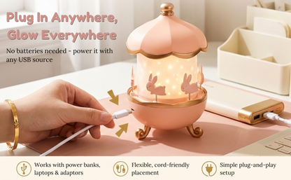 Bunny Dream Speaker Night Lamp