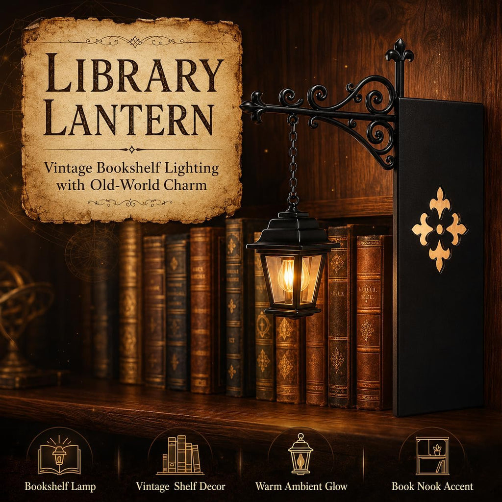 Haunted Library Lantern