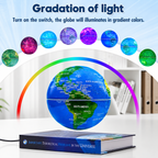Magnetic Suspension Floating Globe with Book Base