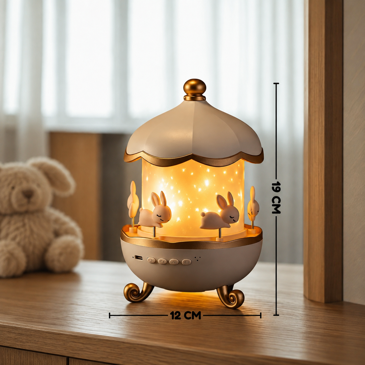 Bunny Dream Speaker Night Lamp