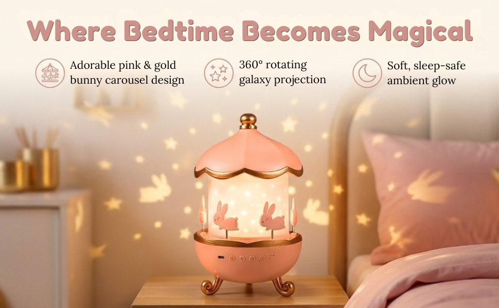 Bunny Dream Speaker Night Lamp