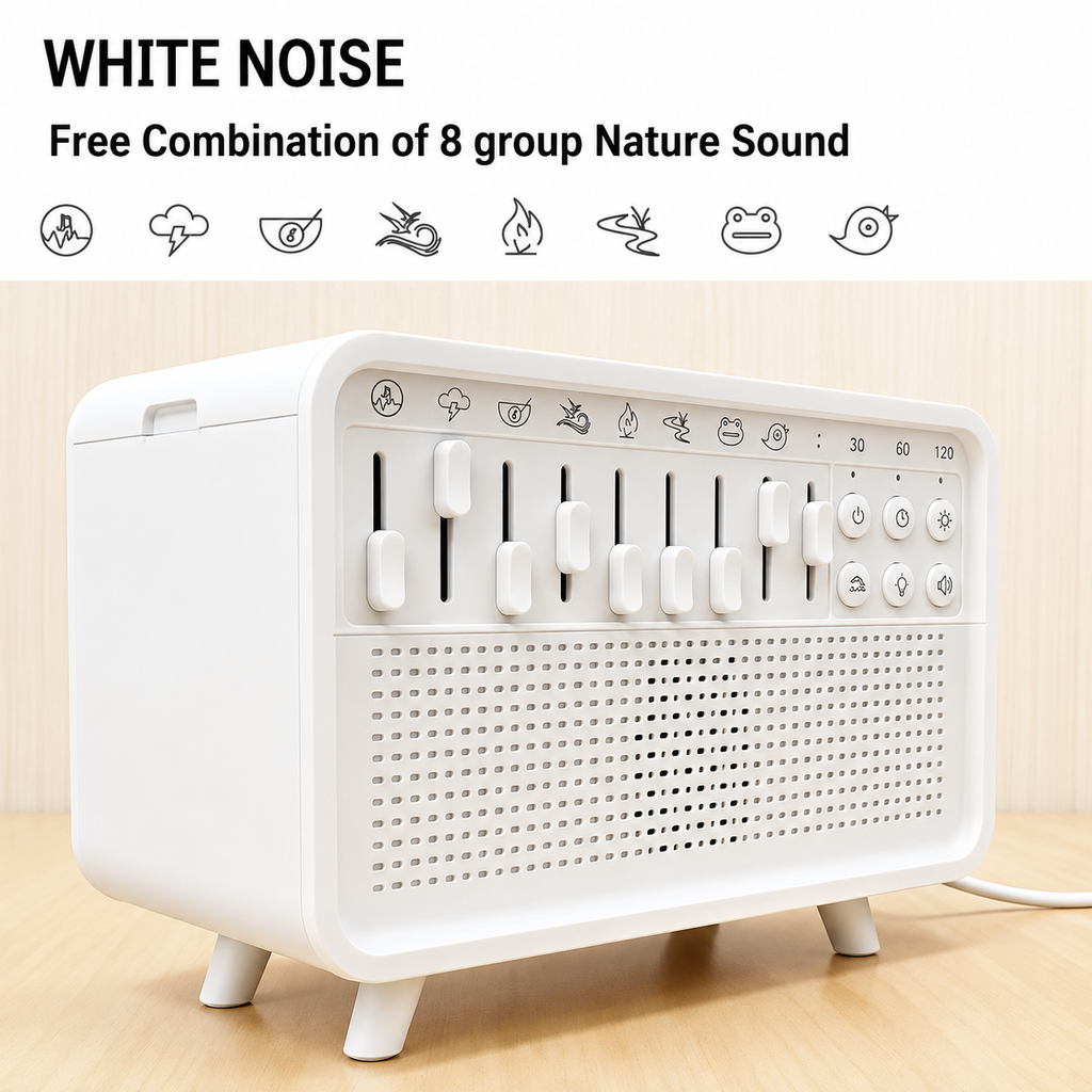 White Noise Night Light & Humidifier
