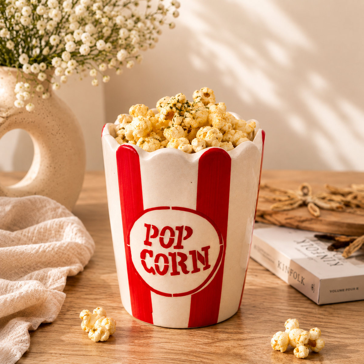 Movie Night Ceramic Duo