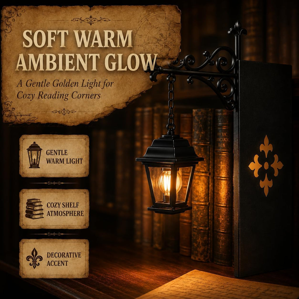 Haunted Library Lantern