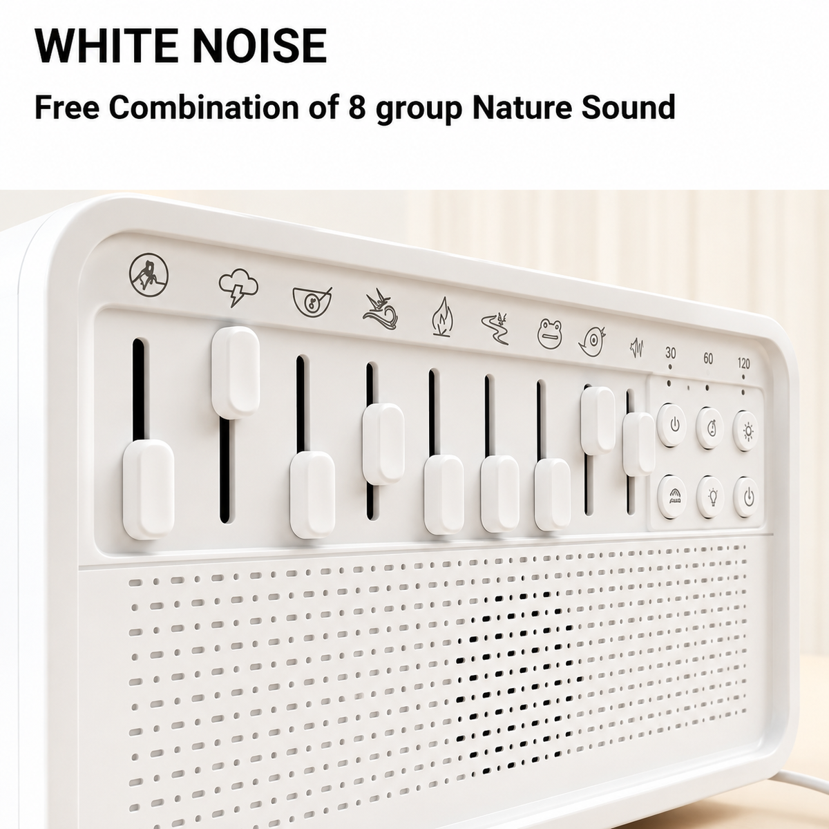 White Noise Night Light & Humidifier