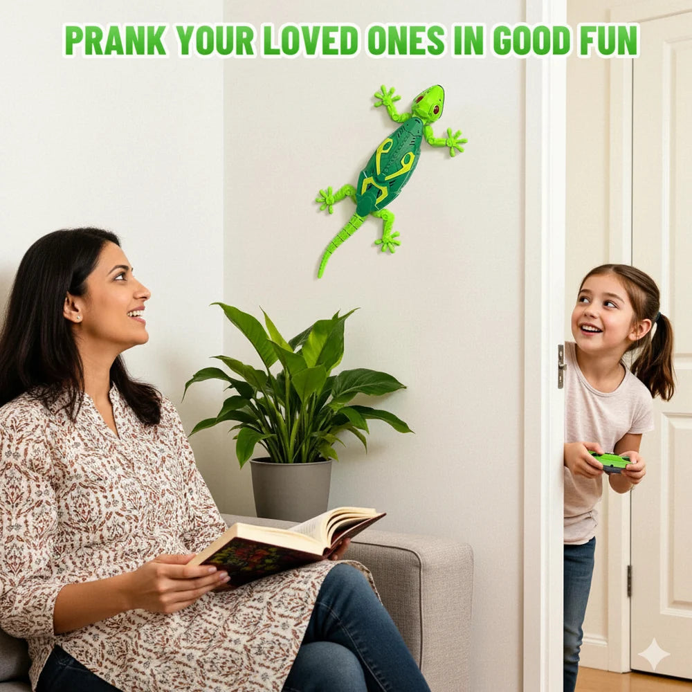 Wall-Crawling RC Gecko