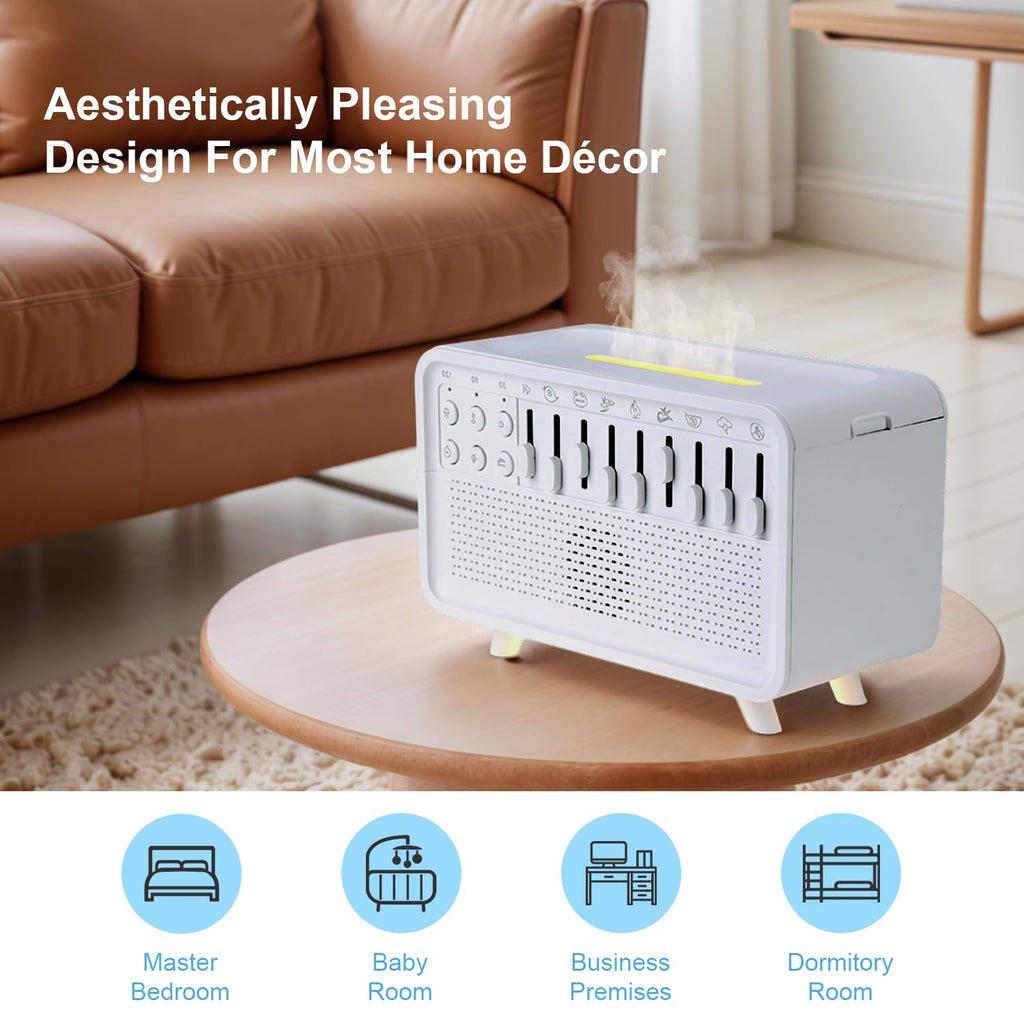 White Noise Night Light & Humidifier
