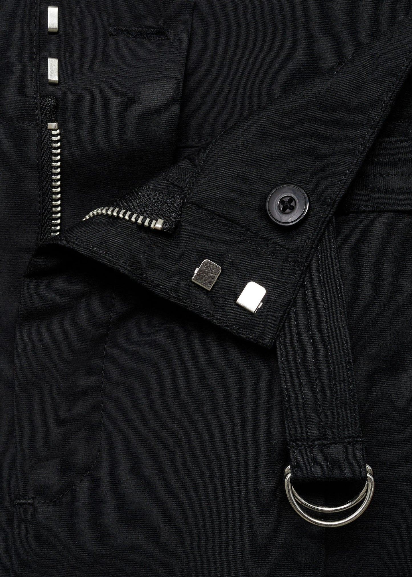 Wide Leg Pants With Belt