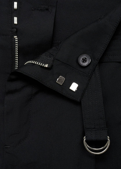 Wide Leg Pants With Belt