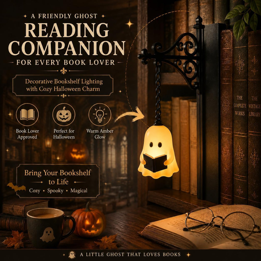 Little Ghost Book Lamp