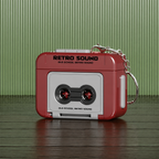 Retro Mini Keychain Audio Recorder | SET OF 2 |