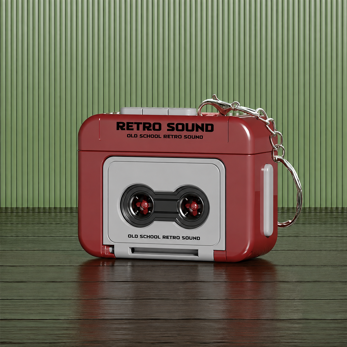Retro Mini Keychain Audio Recorder | SET OF 2 |