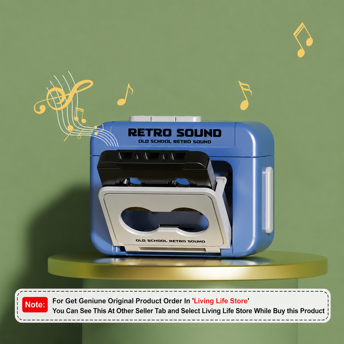Retro Mini Keychain Audio Recorder | SET OF 2 |