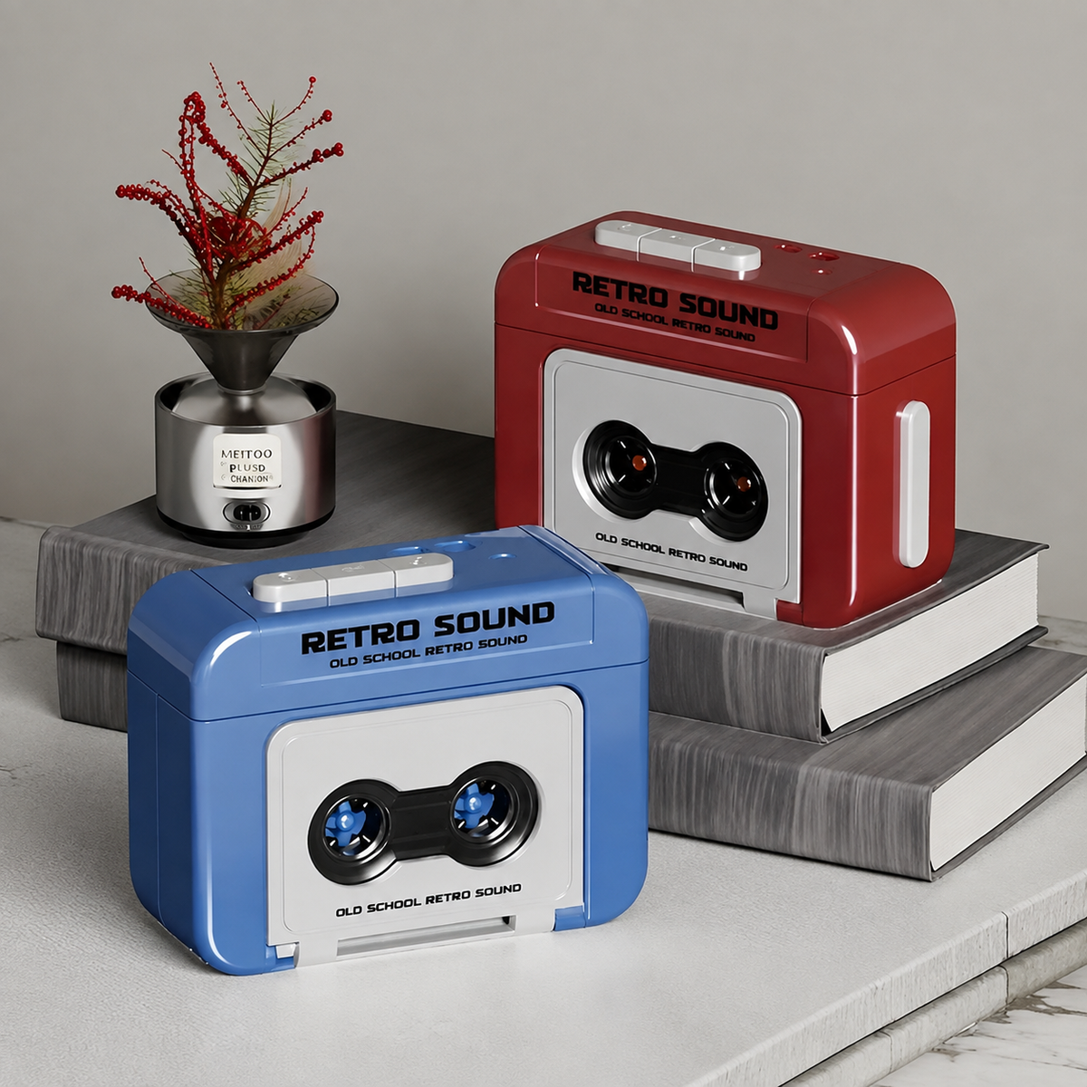 Retro Mini Keychain Audio Recorder | SET OF 2 |