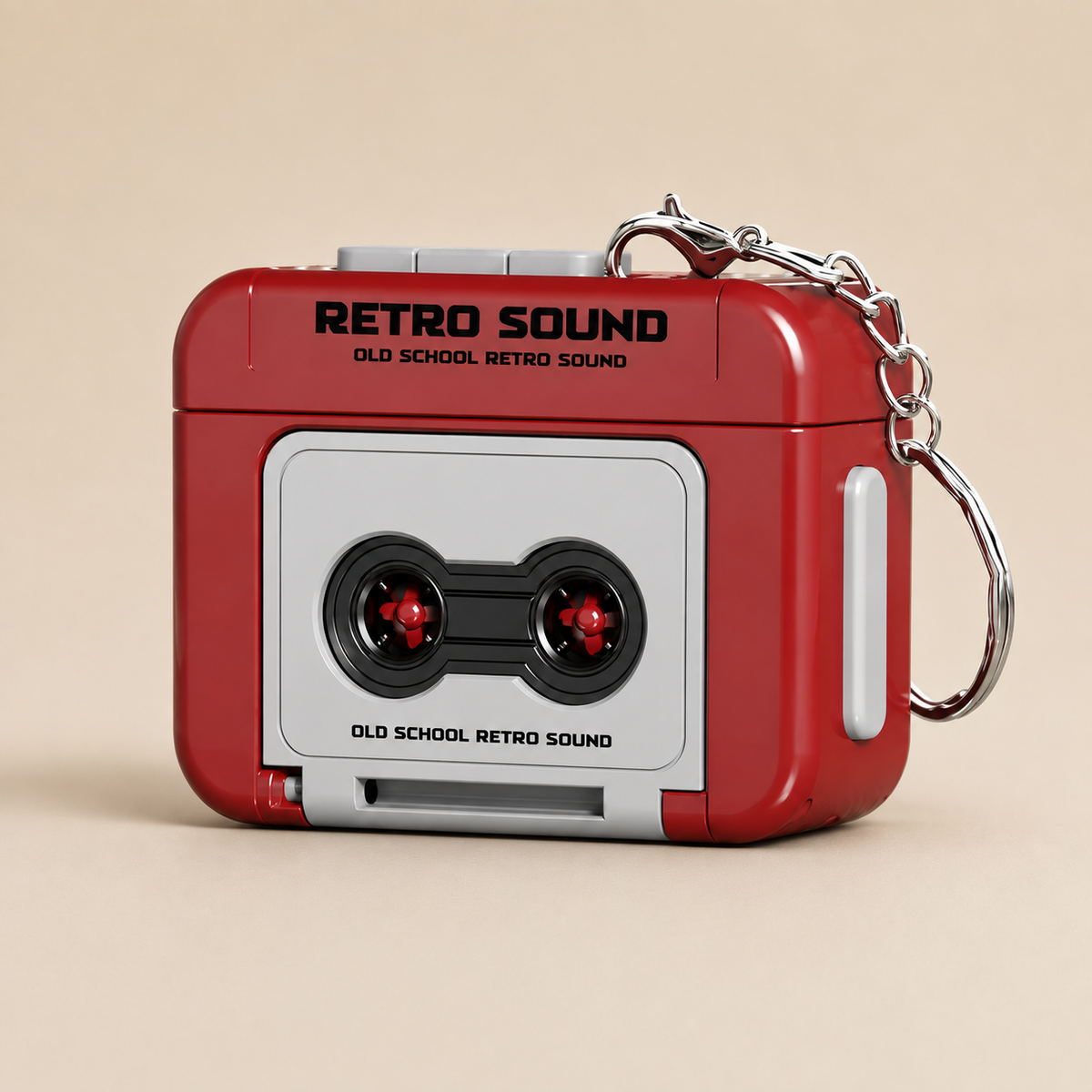Retro Mini Keychain Audio Recorder | SET OF 2 |