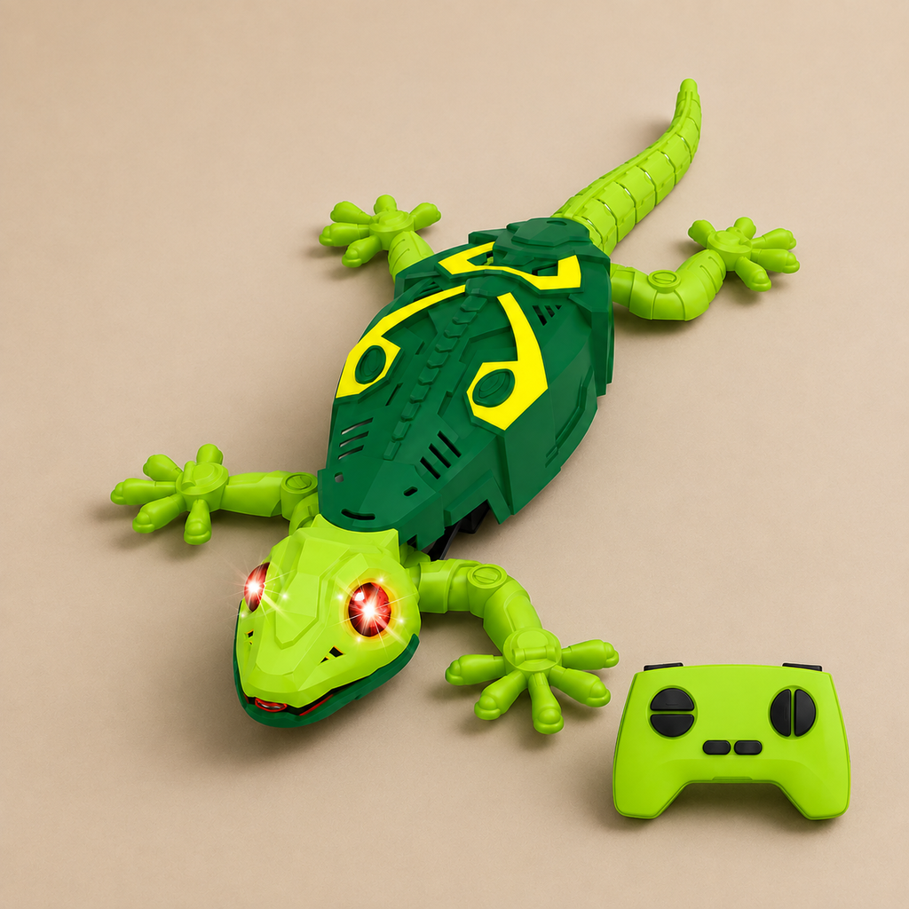 Wall-Crawling RC Gecko