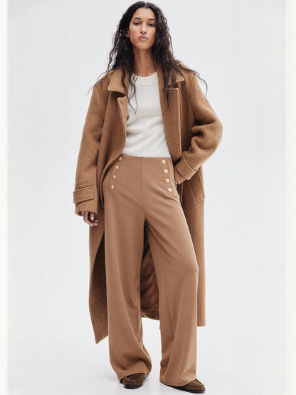 Button-Front Trousers