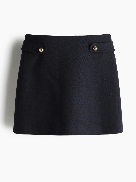 Black A-Line Skirt