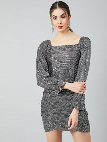 Raelynn Sequined Embellished Bodycon Dress
