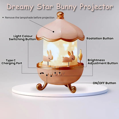 Bunny Dream Speaker Night Lamp