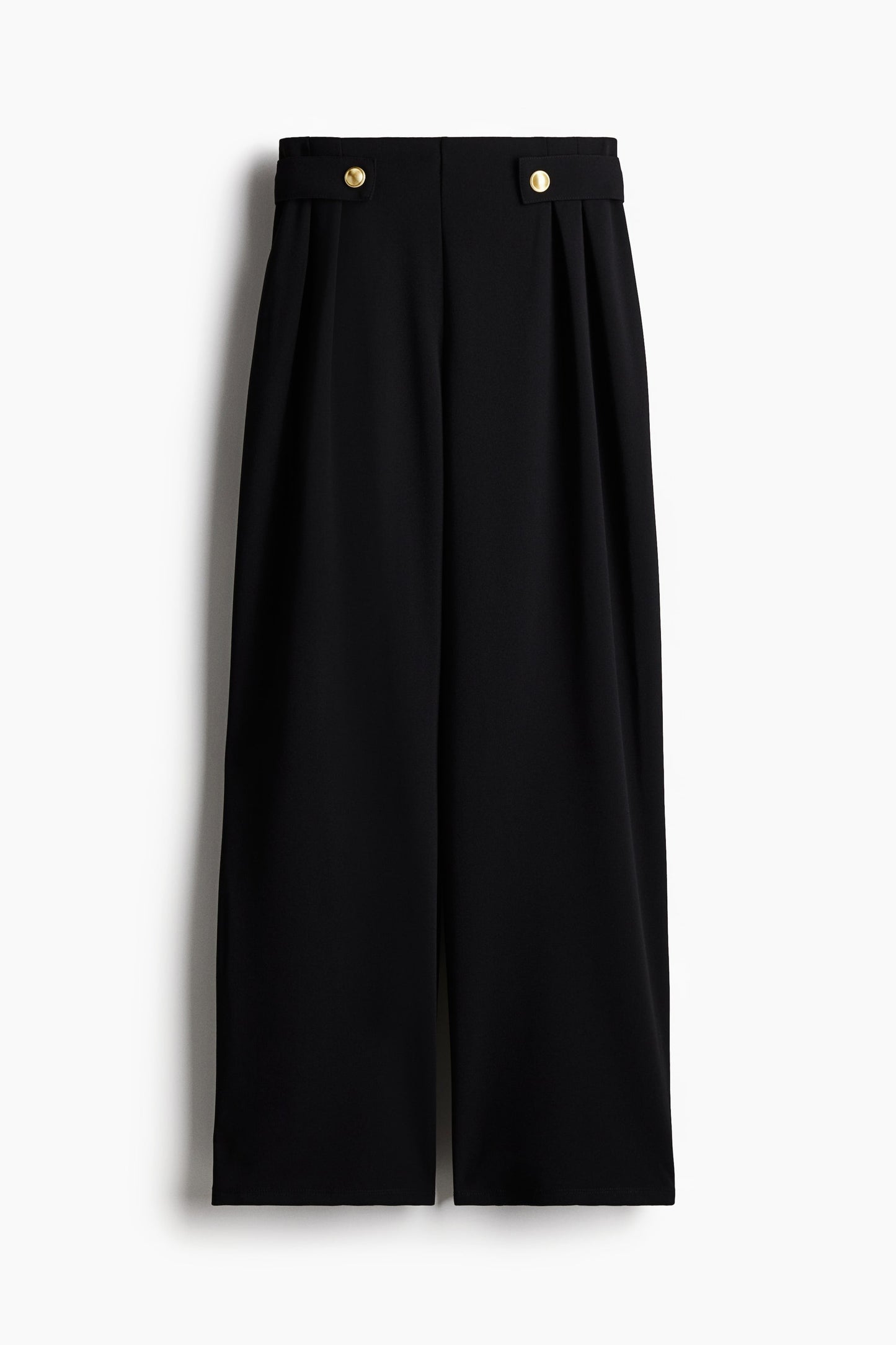 Black Jersey Trousers