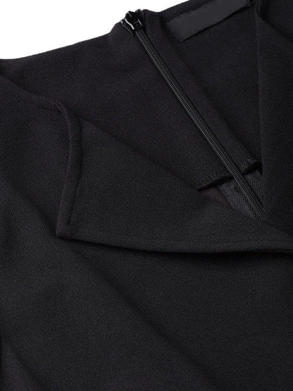 Black Seamless Jumpsuit