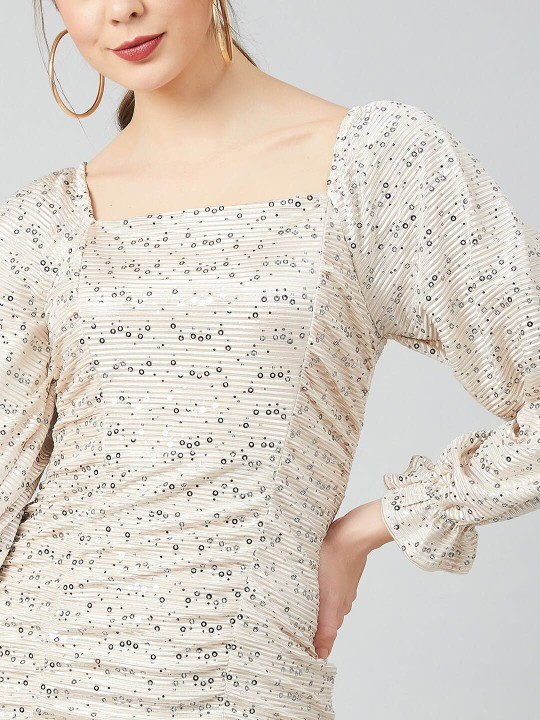 Raelynn Sequined Embellished Bodycon Dress