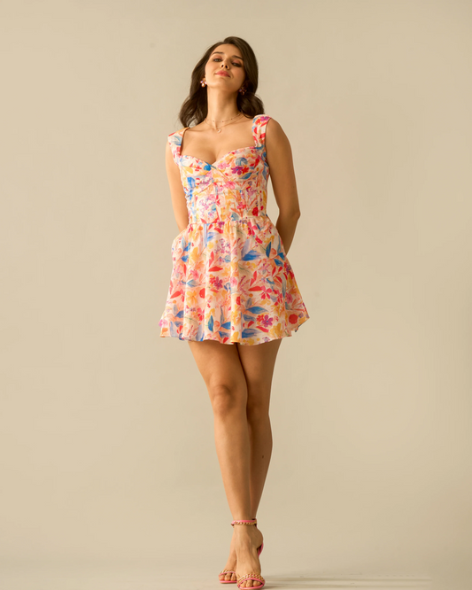 Moon Pretty Floral Dress