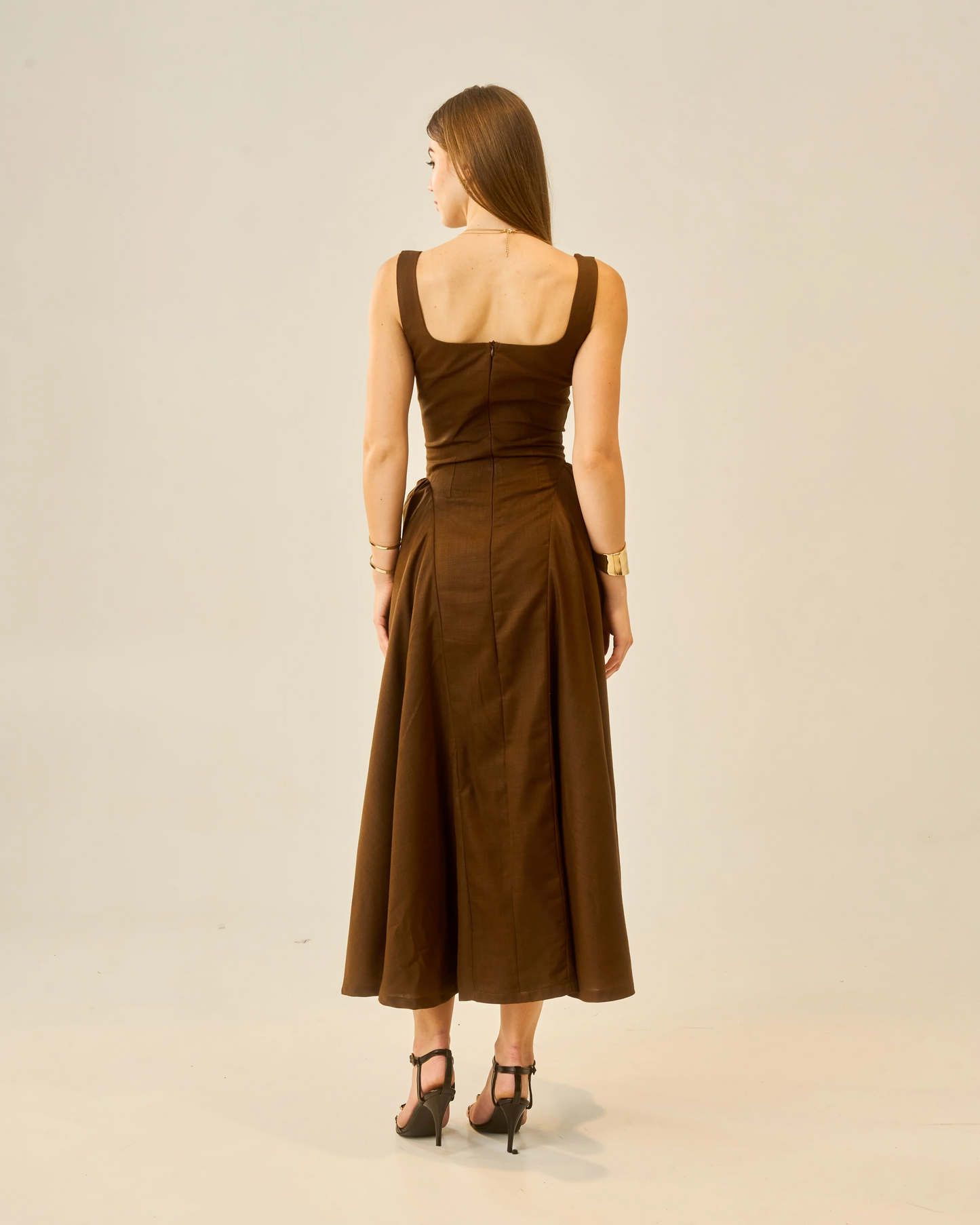 Moon Chestnut Dusk Dress