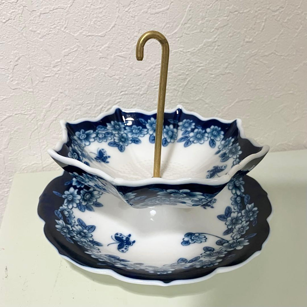 Ceramic Umbrella Tea Strainer Set