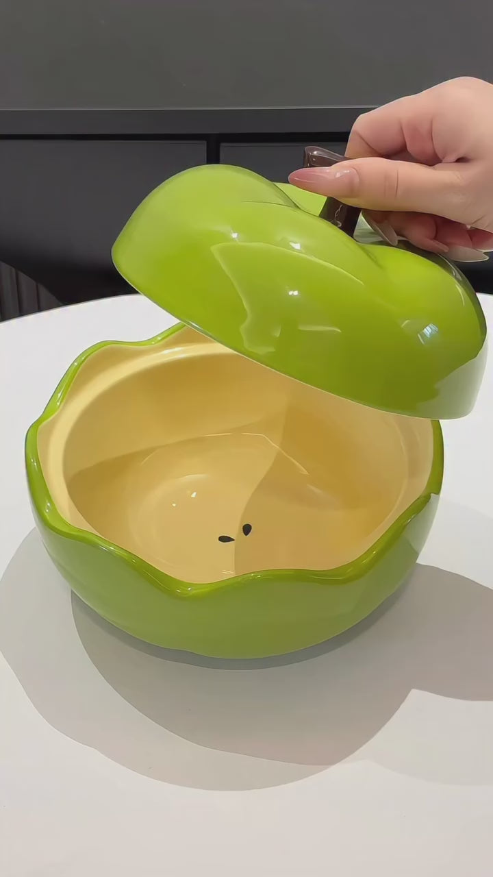 Apple Delight Ceramic Serving Bowl