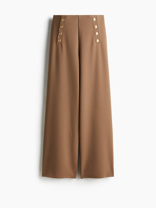Button-Front Trousers