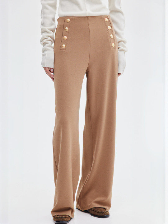 Button-Front Trousers
